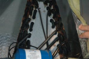sulfide corrosion on coils